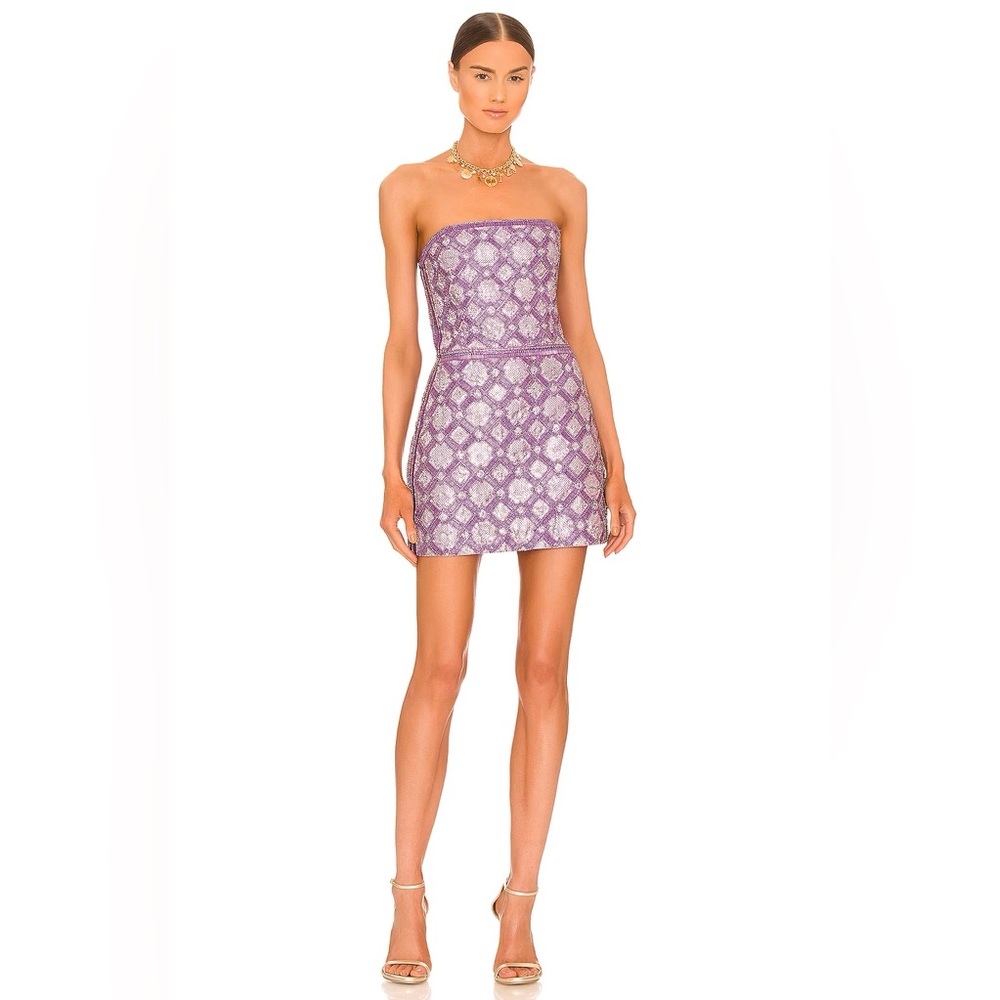 Retrofete Heather Dress in Lilac Purple